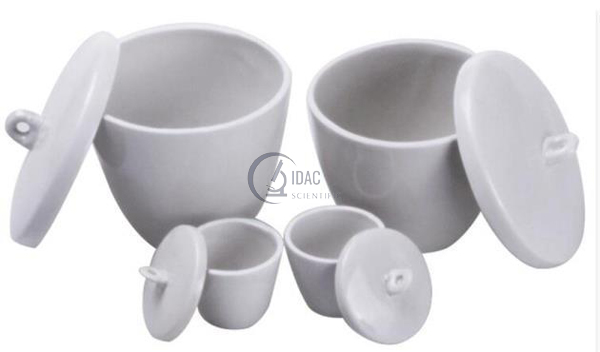 Porcelain Crucible with Lid