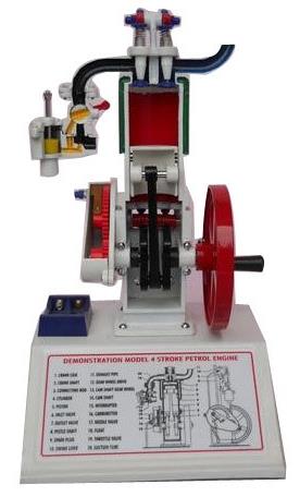 4-Stock Petrol Engine (Model)