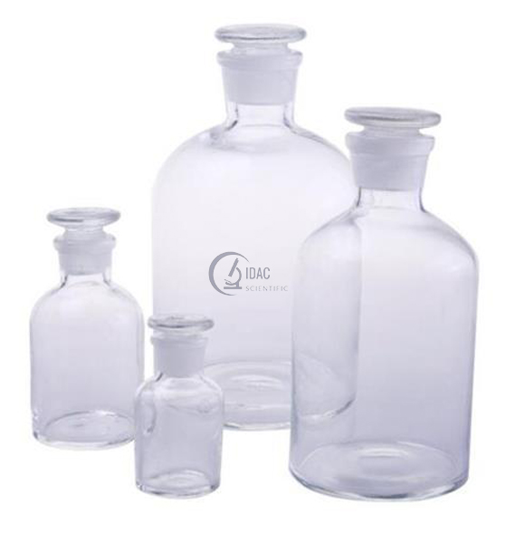 Reagent Bottle with Glass Stopper