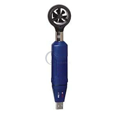 Data Logging Vane Anemometer with NIST-Traceable Calibration