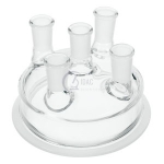 Five Neck Reaction Flask Lid