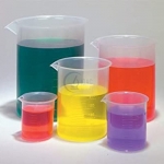 Plastic Beaker Set of 5