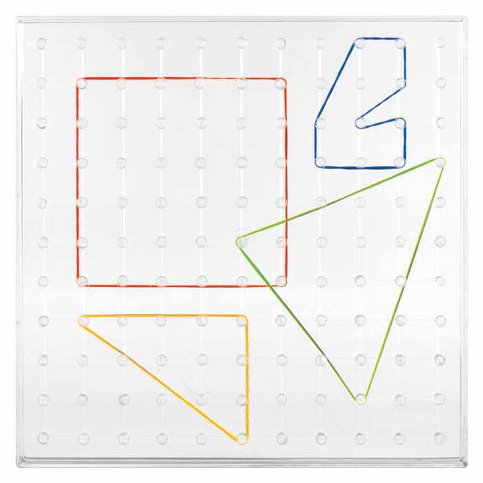 Transparent Geoboard