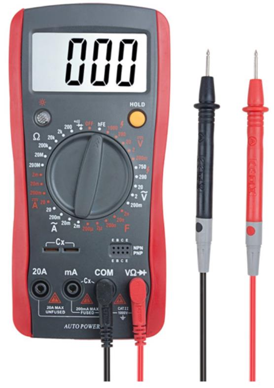 Multimeter, Digital