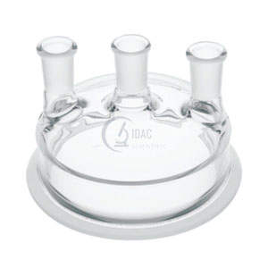 Three Neck Reaction Flask Lid